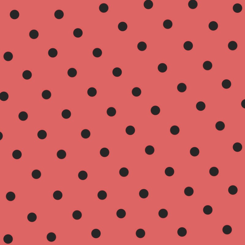Tecido Polka Dot Cetim Laranja - Ribes y Casals