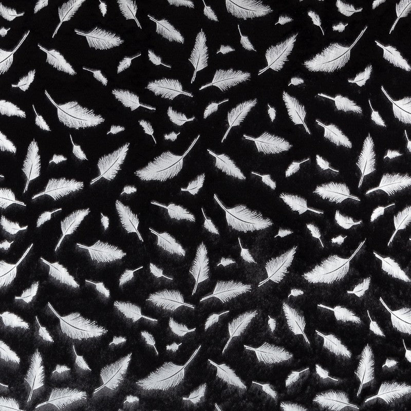 Tela de Pelo Plumas plata - Ribes y Casals