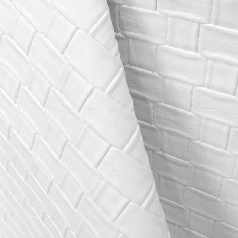 Tela de Polipiel Cruzada Blanca - Ribes y Casals