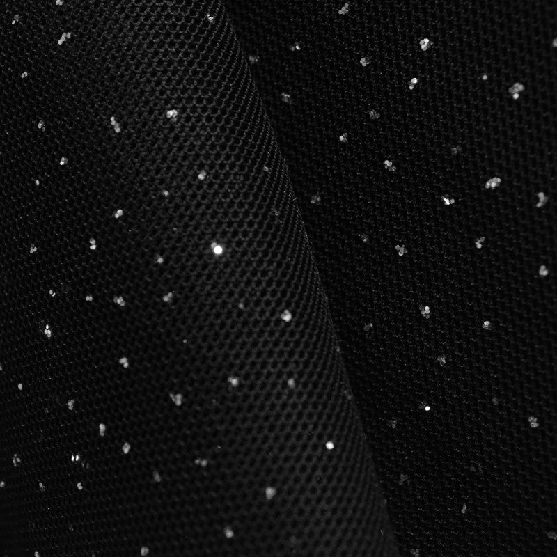 Tecido de Tule Brilhos Preto - Ribes y Casals