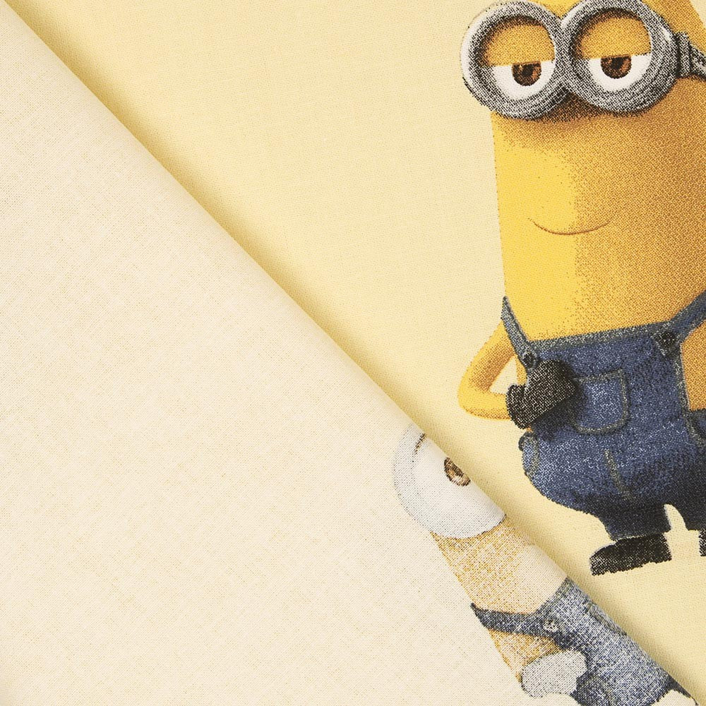 Tecido Disney Minions Amarelo - Ribes y Casals