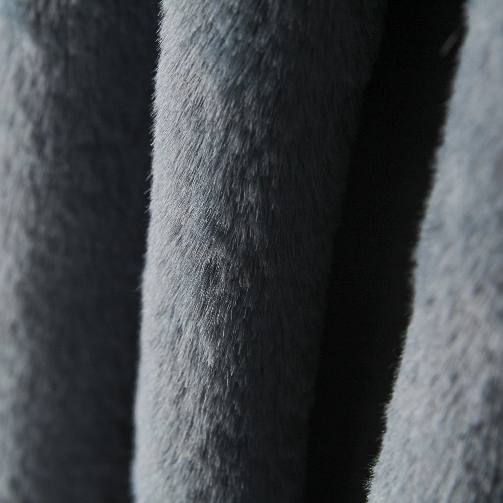 Dupla-face Camurça com Pelo Azul - Ribes y Casals