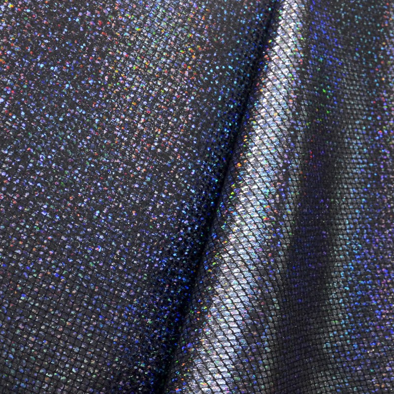 Tela Elástica Hologram Plata - Ribes y Casals