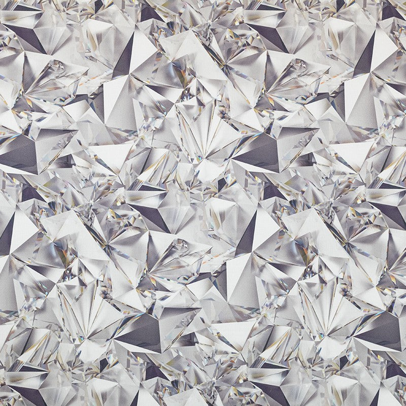 Tecido Estampado Algodão Luxury Cinza - Ribes y Casals