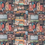 Tecido Estampado Algodão Malas de Viagem Multicor - Ribes y Casals