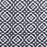 Tecido Estampado Quadrado Círculo Azul Marinho - Ribes y Casals