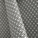 Tecido Estampado Quadrado Círculo Bege - Ribes y Casals