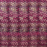 Tecido Estampado Cetim Mate Mosaico Fúcsia - Ribes y Casals