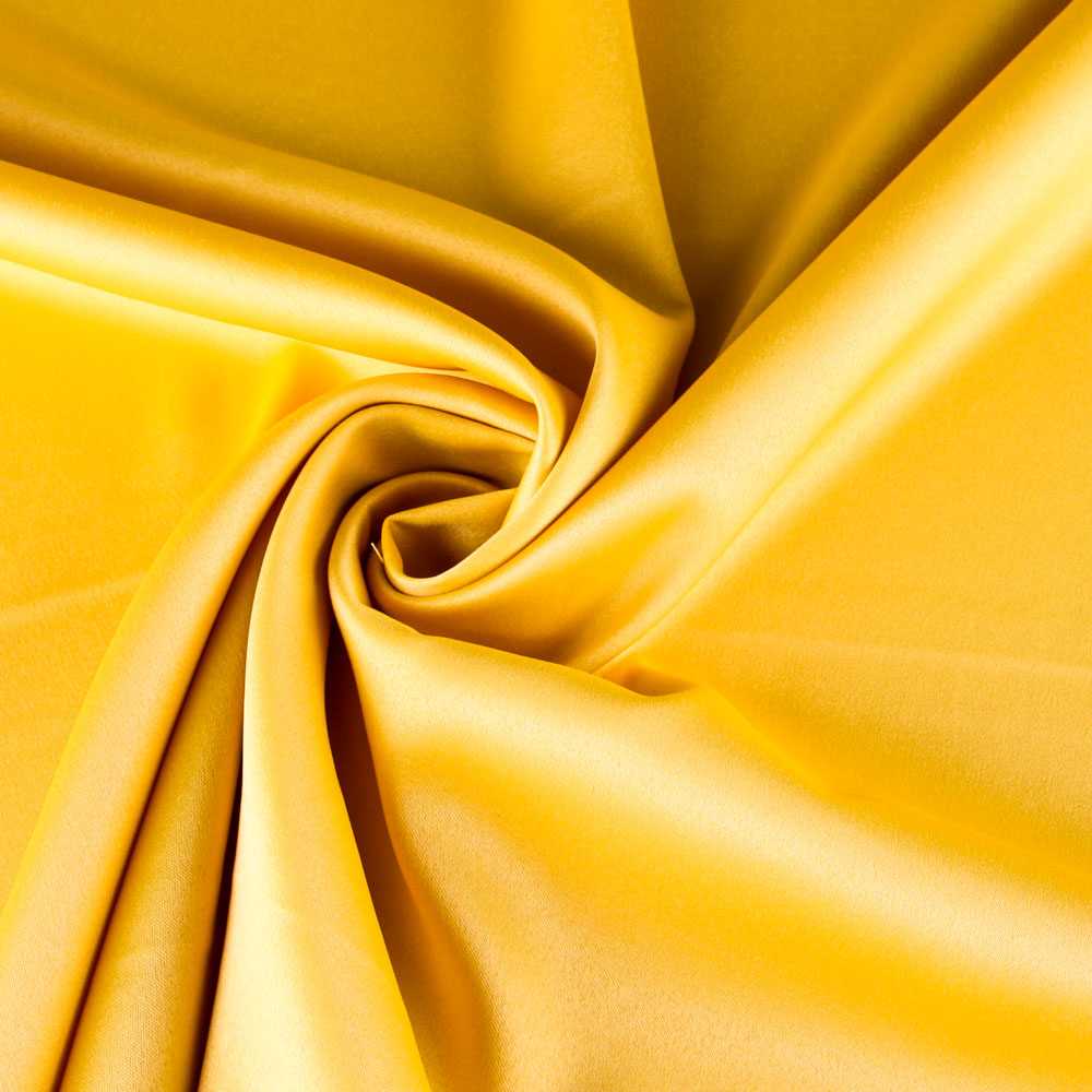 Tecido Poliéster Spandex Amarelo - Ribes y Casals