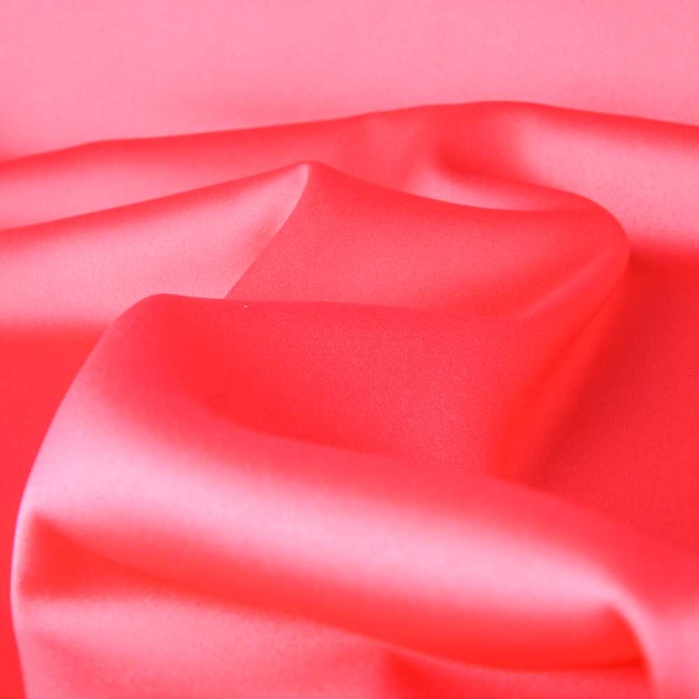Tecido Poliéster Spandex Rosa Coral - Ribes y Casals