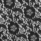 Tecido Flamenco Renda Vintage Negro - Ribes y Casals