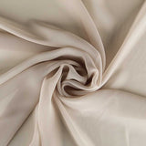 Tecido Gaze de Chiffon Bege - Ribes y Casals