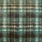 Tecido de Gaze Estampado Xadrez Verde - Ribes y Casals