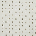 Tecido de Gaze Estampado Gaiolas Branco - Ribes y Casals