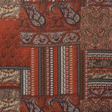 Tecido de Gaze Estampado Mosaico Vermelho - Ribes y Casals