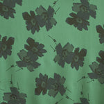 Tecido Georgette Estampado Flor Azul-marinho - Ribes y Casals