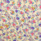 Tecido Georgette Estampado Kimono Baunilha - Ribes y Casals