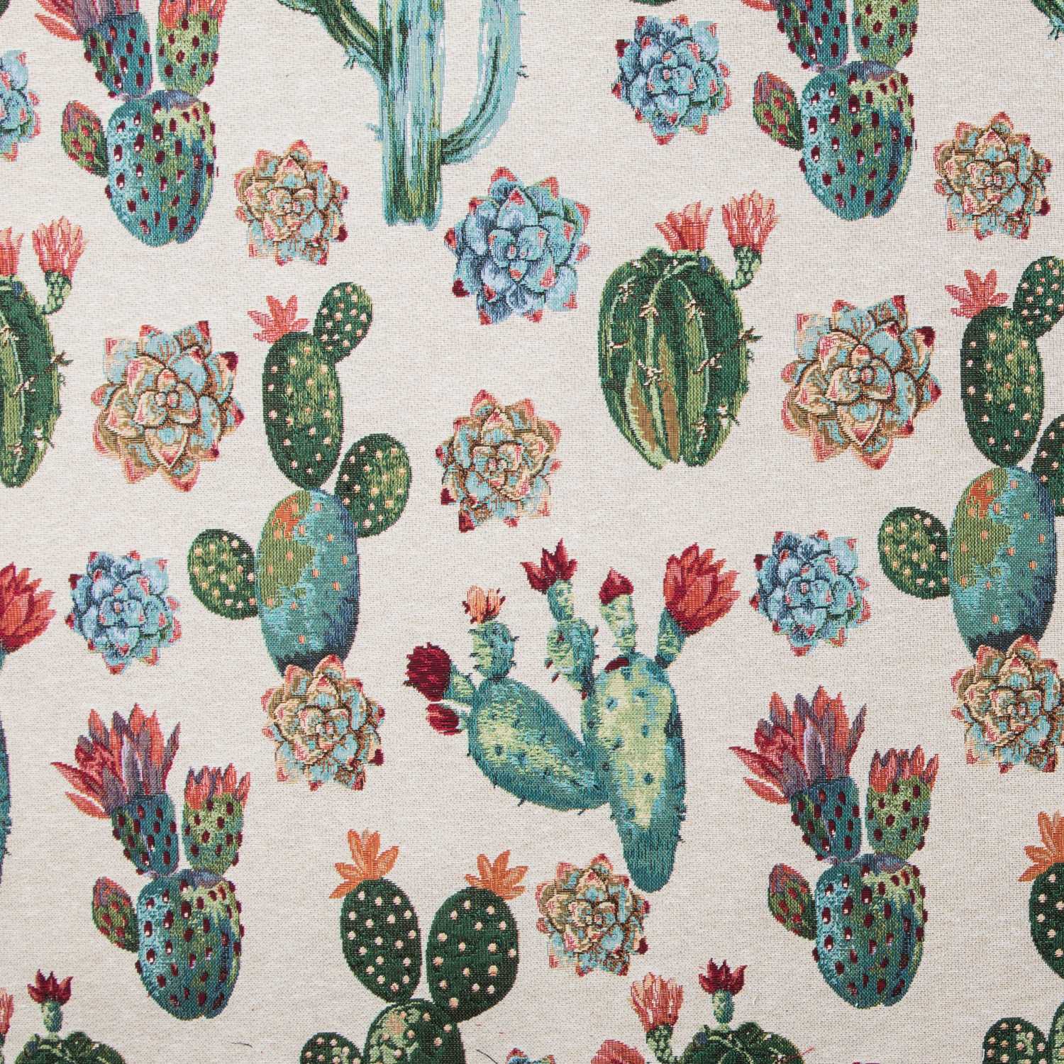 Tecido Gobelino Cactus - Ribes y Casals