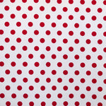 Tela Piquê Bola Vermelho 15mm - Ribes y Casals