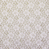 Tecido Jacquard Renda Bege - Ribes y Casals