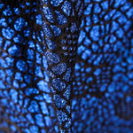 Tecido Lamé Aranha Azulão - Ribes y Casals