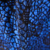 Tecido Lamé Aranha Azulão - Ribes y Casals