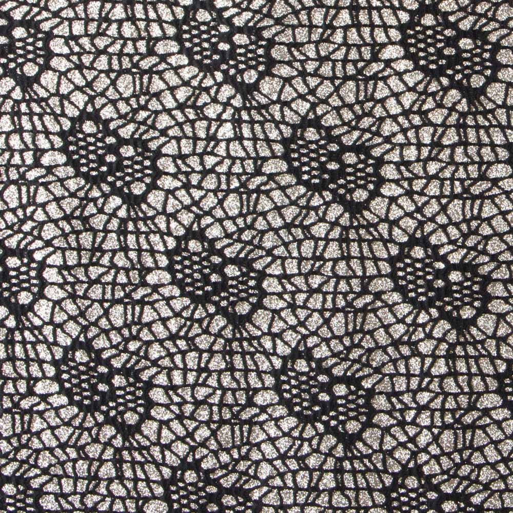 Tecido Lamé Aranha Ouro - Ribes y Casals