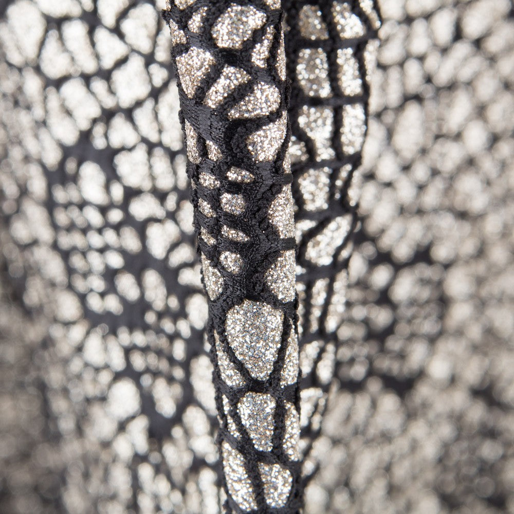 Tecido Lamé Aranha Ouro - Ribes y Casals