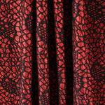 Tecido Lamé Aranha Vermelho - Ribes y Casals