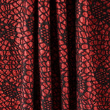 Tecido Lamé Aranha Vermelho - Ribes y Casals