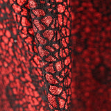 Tecido Lamé Aranha Vermelho - Ribes y Casals