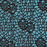 Tecido Lamé Aranha Turquesa - Ribes y Casals