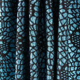 Tecido Lamé Aranha Turquesa - Ribes y Casals