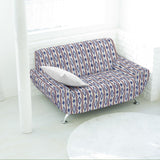 Tecido Estampa Maiorquina Tricolor Azul - Ribes y Casals