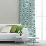 Tecido Estampa Maiorquina Verde - Ribes y Casals