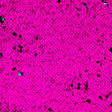 Tela Lantejoula Dos Faces Fucsia-Turquesa - Ribes y Casals