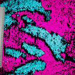 Tela Lantejoula Dos Faces Fucsia-Turquesa - Ribes y Casals