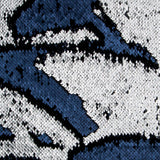 Tela Lantejoula Dos Faces Marinho-Prata - Ribes y Casals