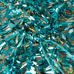 Tela Lentejuela Pluma Aguamarina - Ribes y Casals