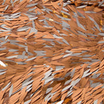 Tela Lentejuela Pluma Cobre - Ribes y Casals