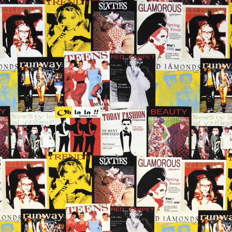 Tela Crepe Muselina Azul - Ribes y Casals