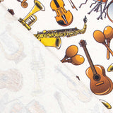 Tecido Loneta Banda Musical - Ribes y Casals