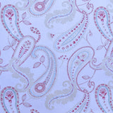 Tecido Lona Caxemira Fundo Cru - Ribes y Casals