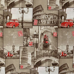 Tecido Loneta Estampado Itália - Ribes y Casals