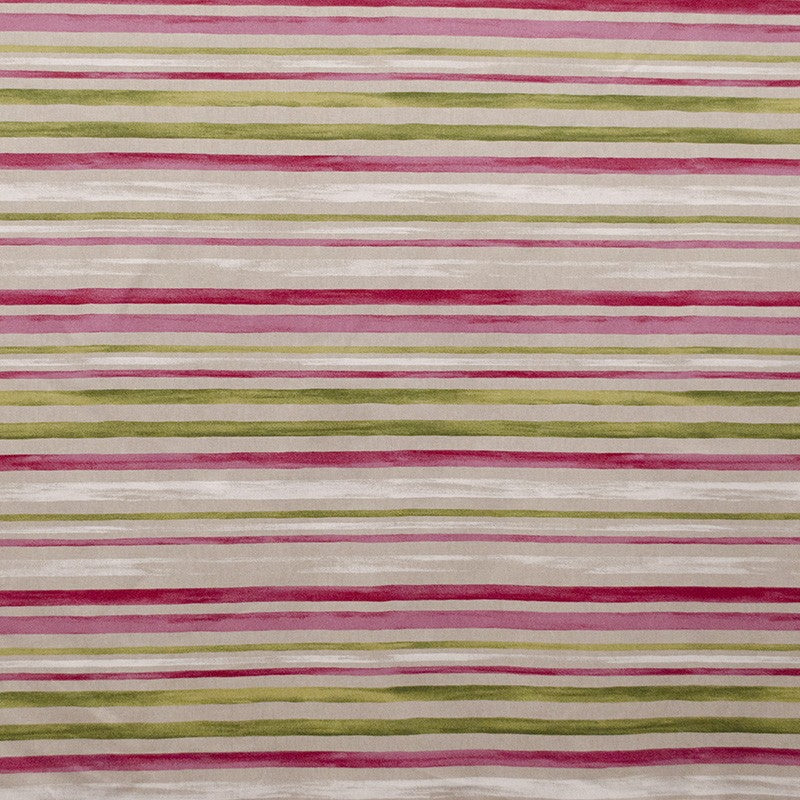 Lona Estampada Riscas Fúcsia - Ribes y Casals