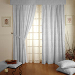 Tecido Loneta Jacquard Branco - Ribes y Casals