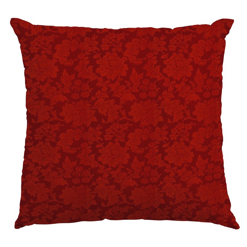 Tecido Lona Jacquard Vermelho - Ribes y Casals