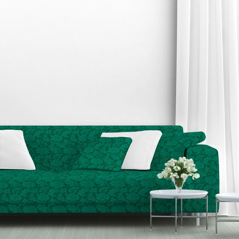 Tecido Lona Jacquard Verde - Ribes y Casals