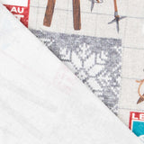 Tecido Loneta Natal Alpes - Ribes y Casals