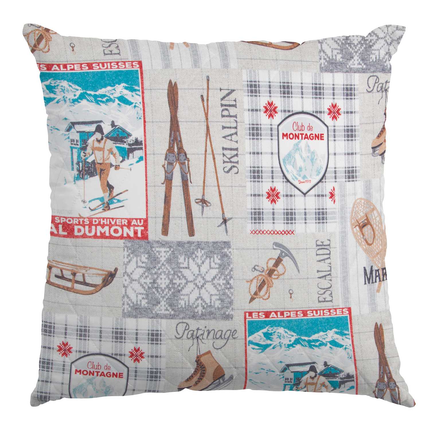 Tecido Loneta Natal Alpes - Ribes y Casals